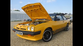 Opel Manta 30 GT Senator Engine Powered [upl. by Dionisio]