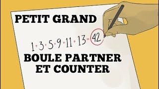 PETIT  GRAND BOULE PARTNER ET COUNTER [upl. by Yentruocal]