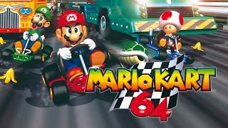 Mario Kart 64  Full Soundtrack  OST [upl. by Yanal]