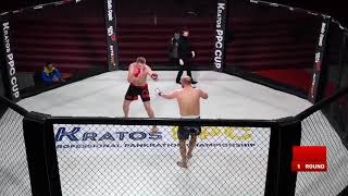 Bogdan Gnidko win vs Denis Tukmachev loss Submission Armbar 1R [upl. by Ahseekan]