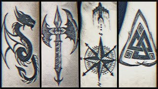 New Four Amazing👌temporary tattoos designs for you 👍 [upl. by Nilyam]