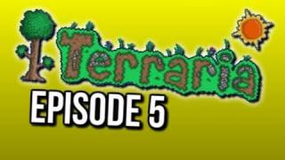 Terraria Ep5  Crystal Heart [upl. by Silvanus]