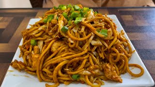 Chicken Chowmein with Egg Fried Rice Recipe  Shanghai Chinese Restaurant [upl. by Nanine734]