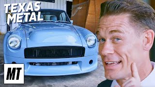 We Built a 69 MG for John Cena  Texas Metal  MotorTrend [upl. by Attenahs]