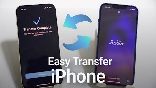 How to Transfer All Data from an Old iPhone to a New iPhone  2023 [upl. by Alig]