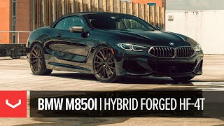 BMW M850i  Hybrid Forged HF4T Wheels [upl. by Nelyak]