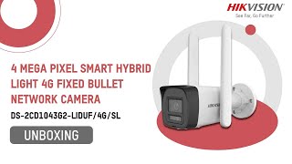 Hikvision 4 MP Smart Hybrid Light Camera  DS2CD1043G2LIDUF4GSL [upl. by Kirre]