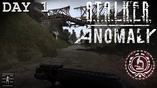 Stalker Anomaly прохождение день 1 [upl. by Nairred]