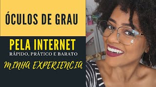 Meu ÓCULOS DE GRAU pela INTERNET  Minha experiência  Ótica Isabela Dias [upl. by Rehpotsirhcnhoj904]