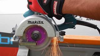 Alphabras  Serra mármore Makita 4100NH2 [upl. by Ellehsim]