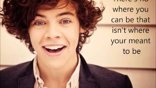 One Direction All You Need Is Love Lyrics On Screen [upl. by Ysdnyl]