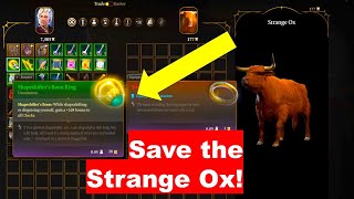 Get Shapeshifters Boon Ring WITHOUT killing the Strange Ox in Baldurs Gate 3 bg3 baldursgate3 [upl. by Oisangi]