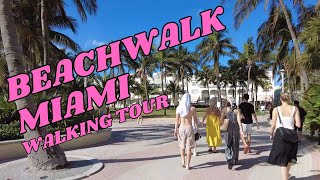 South Beach Beachwalk Miami Florida [upl. by Lledal]