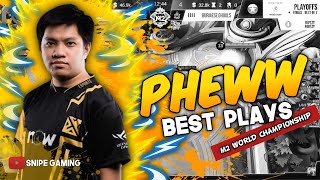 🟧 PHEWW BEST PLAYS DURING THE M2 WORLD CHAMPIONSHIP quotIDOL NG MGA KIDSquot [upl. by Andi]