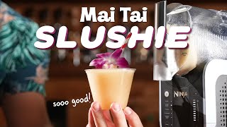 How to make a Mai Tai Slushie in the Ninja Slushi Machine [upl. by Herwin797]