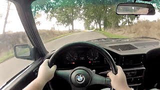 1985 E28 BMW 535i  WR TV POV Test Drive [upl. by Divaj733]