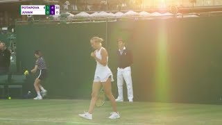 Anastasia Potapova Vs Kaja Juvan 🇸🇮 Juvan calls for Medical 🏥 🚑🤕Wimbledon Live Tennis Coverage [upl. by Reteip]