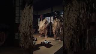 【Namahage】A divine messenger from the Oga Peninsula in Akita Japan [upl. by Farmelo]