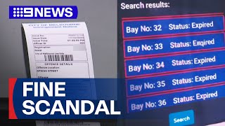 City of Melbourne rocked by parking fine scandal  9 News Australia [upl. by Eanal653]