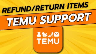 How To Refund or Return Items on TEMU  Full Guide [upl. by Reneta]