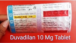 Duvadilan tabletIsoxsuprine 10 Mg इसको कब दिया जाता हेंDosage and Side effect in Hindi [upl. by Eninahpets577]