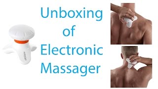 Unboxing of Electronic massager aptonia 100 [upl. by Frye]