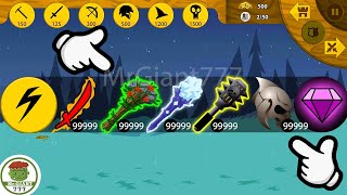 CHAOS SPELL x9999 CLUBWRATH LEAF CLUBMAN ICE FINAL BOSS HACK  Stick War Legacy Mod  MrGiant777 [upl. by Huff]