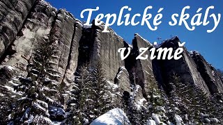 Teplické skály v zimě [upl. by Claudy508]