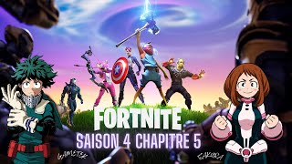 Fornite  Live Event Remix  En team avec Sakura et les GNominoob [upl. by Katushka947]