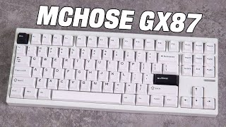 Đánh giá MCHOSE GX87 Thiết kế đẹp best tầm giá nhôm TKL [upl. by Balcke]