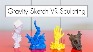 VR Sculpting to 3D Prints with Gravity Sketch  and Printing Iron [upl. by Swann860]