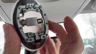 Smart fortwo 451 LED Beleuchtung im Innenraum nachrüsten für 23 € [upl. by Drareg670]