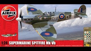 Airfix 124 Spitfire vb [upl. by Melina]