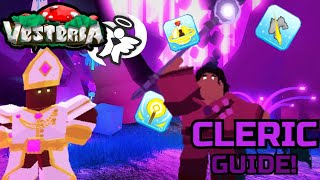 Ultimate Cleric Guide  Vesteria Giveaway winner [upl. by Anahsek]