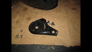 How to fix an HJC helmet visor bracket [upl. by Hsirahc]