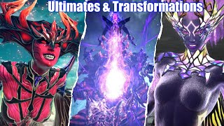 Bayonetta 3  All Demon Transformations amp Ultimates [upl. by Okiruy415]