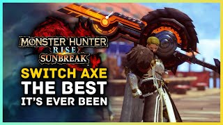 Monster Hunter Rise Sunbreak  Switch Axe is the Best Its Ever Been [upl. by Berners]