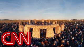 Celebrate the summer solstice at Stonehenge  360 Video [upl. by Aihsyt]