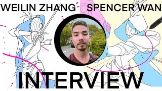 Behind the Animation Weilin Zhang interviews Spencer Wan [upl. by Nesnaj]