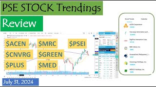 PSE Stock Trendings Review July 31 2024 [upl. by Josephson984]