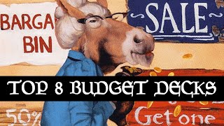 TOP 8 BUDGET DECKS WITH UPGRADES  September 2023  Standard  MTG Arena [upl. by Atilegna]