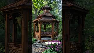 Gazebo outdoor designTransform Your Outdoor Space Stunning AIEnhanced Gazebo Designs [upl. by Leahcimed]