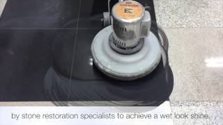 HOW TO POLISH AND RESURFACE GRANITE  East Chem Singapore Stone Care Specialist [upl. by Mickelson]