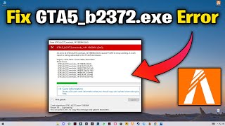 GTA5b2372exesub1411BE064 0x0 Error Fix FiveM  GTA V 2022 [upl. by Ardnwahs]