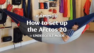 How to Set Up the Arctos 20 in Underquilt mode [upl. by Daisi]