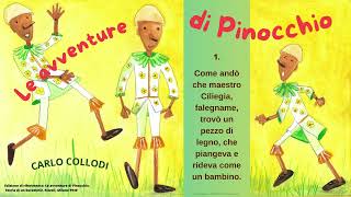 Le avventure di Pinocchio  Carlo Collodi  1 Capitolo audio lettura del libro [upl. by Imre]