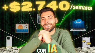 5 Formas de Ganar Dinero desde CASA con IA 💸 Tu OPORTUNIDAD en este 2024 [upl. by English406]