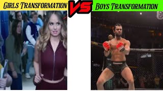 Girls vs Boys Transformation  transformation  girls vs boys memes  memes girlsvsboys funny [upl. by Conte]