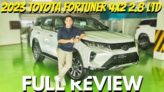 2023 TOYOTA FORTUNER 28 LTD 4X2  FULL REVIEW  BEST SUV IN THE MARKET  Louie Castro TV [upl. by Kliber]