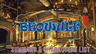 Beowulf Poem Summary and Characters Learn English Through Story [upl. by Atteragram]